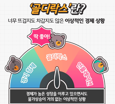 골디락스 경제란? 뜻 유래 이상적인 경제상황 인플레이션 경기침체