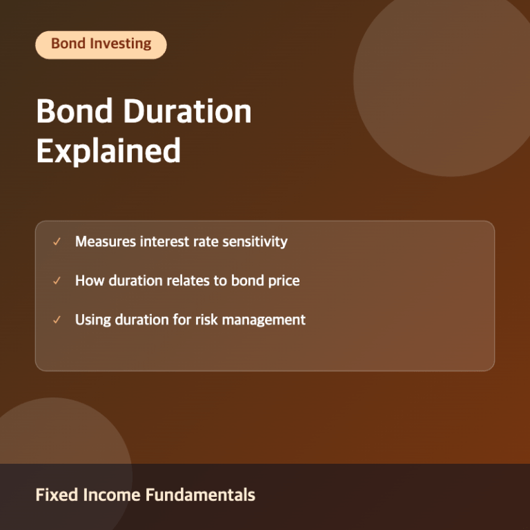 Bond duration concept and interest rate sensitivity illustration