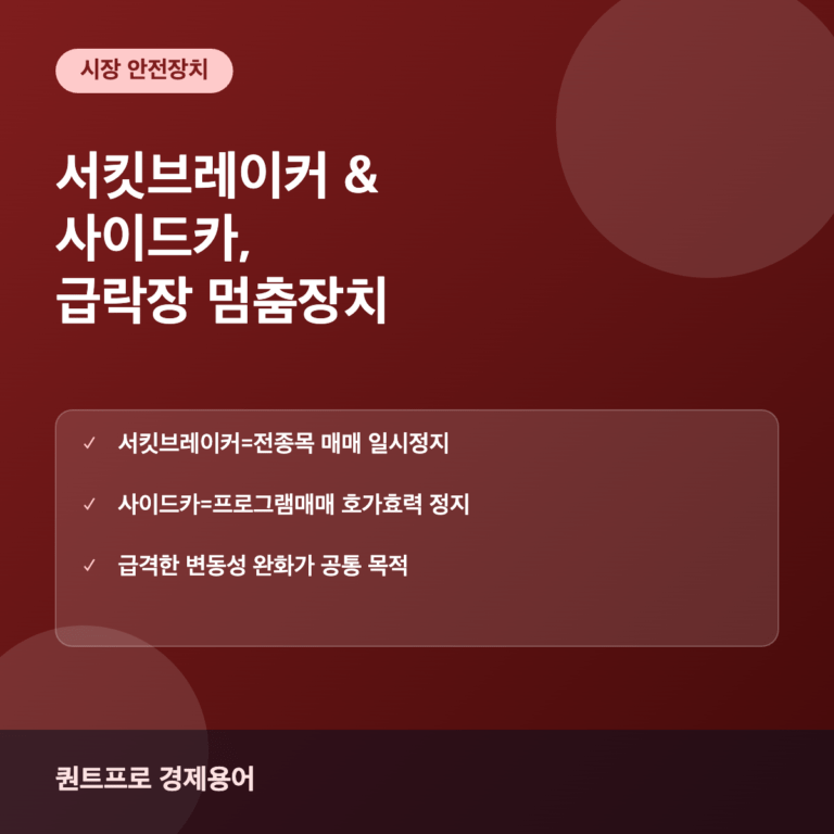 서킷브레이커 사이드카 썸네일