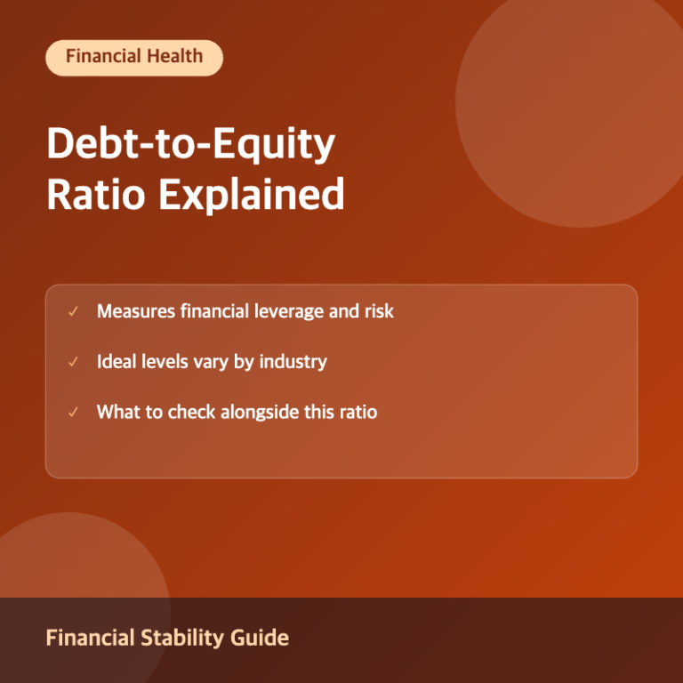 Debt to equity ratio concept and formula illustration