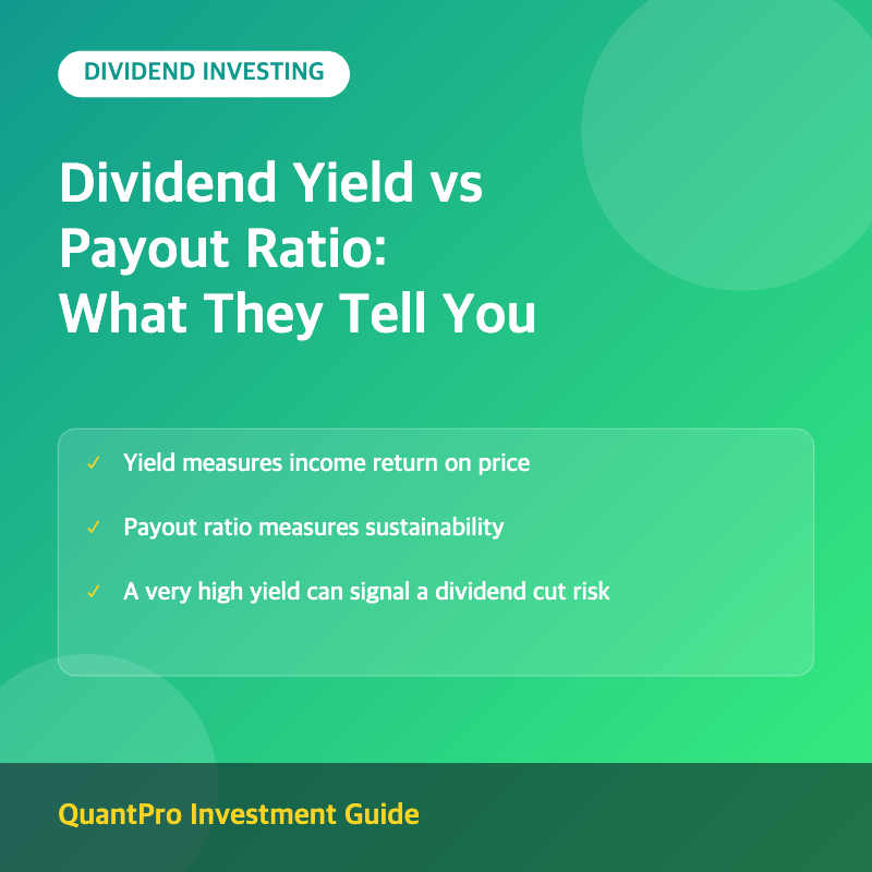 Dividend yield vs dividend payout ratio comparison thumbnail