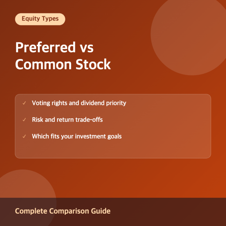 Preferred Stock vs Common Stock: Key Differences Explained