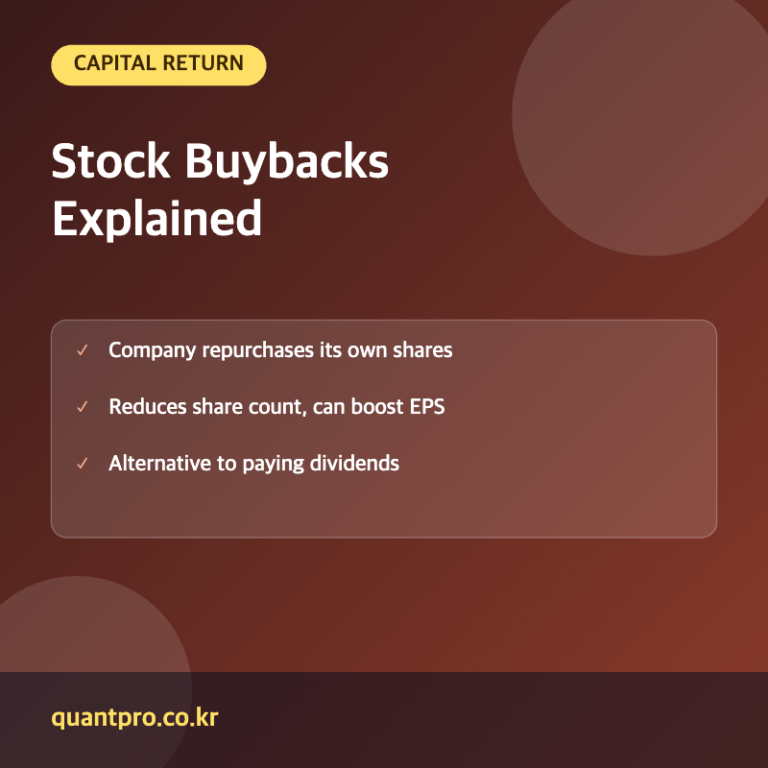 Stock buybacks key facts thumbnail