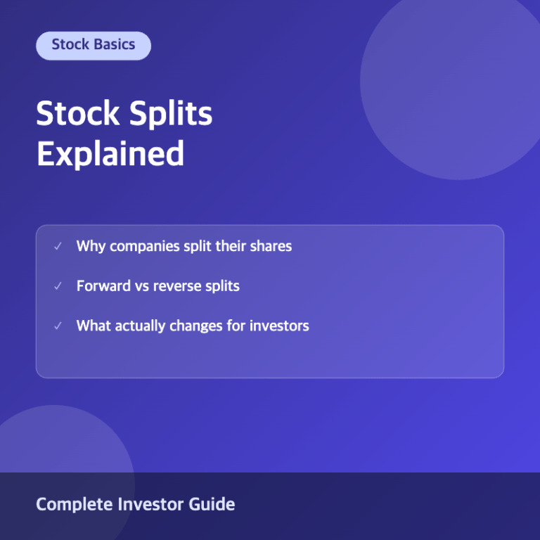 Stock Splits Explained: Forward vs Reverse Splits