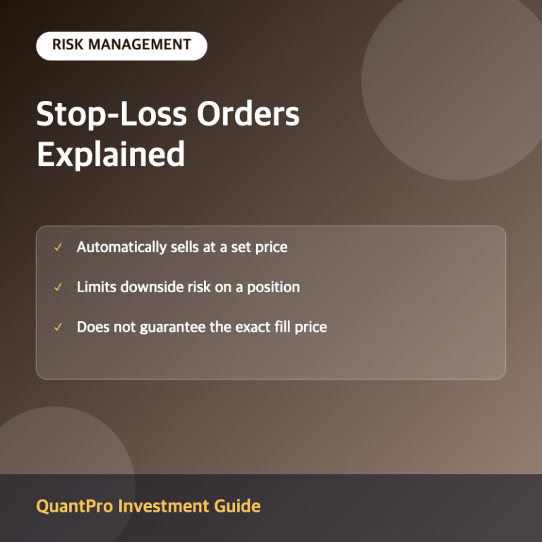 Stop-loss orders thumbnail with key facts