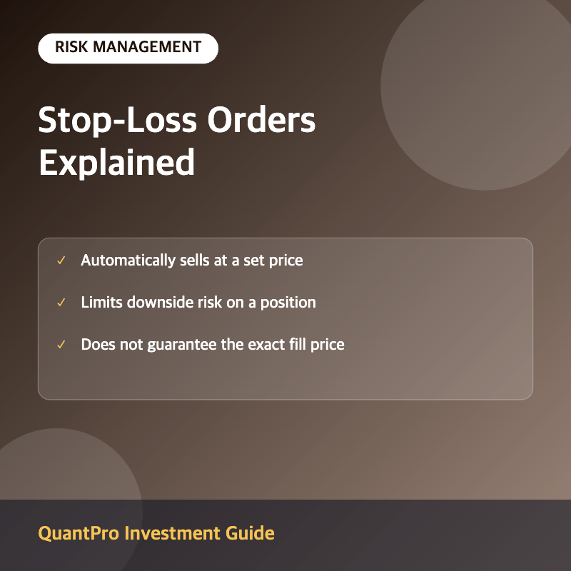 Stop-loss orders thumbnail with key facts