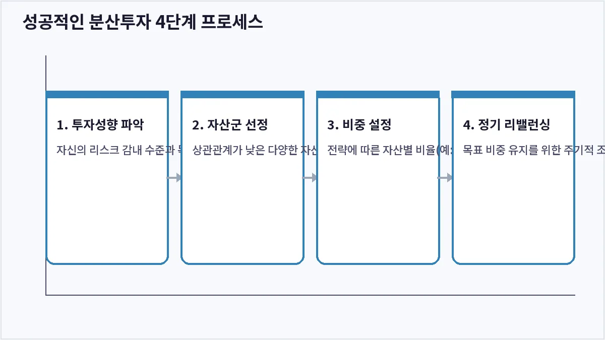 성공적인 분산투자 4단계 프로세스 (분산투자)