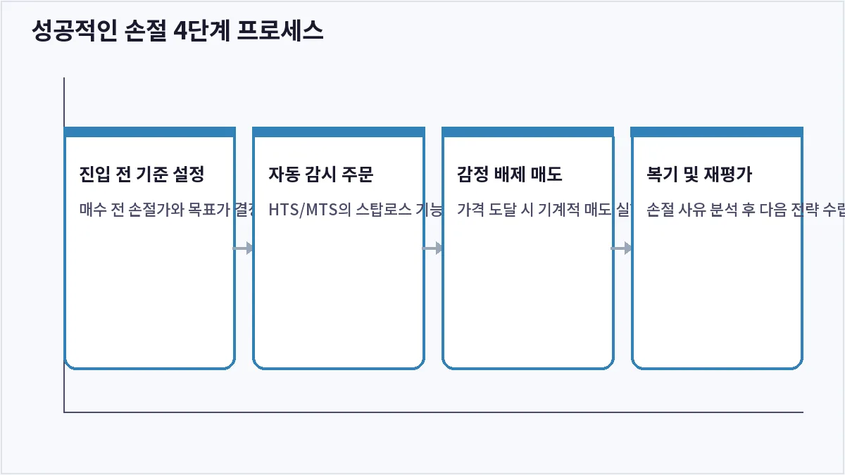 성공적인 손절 4단계 프로세스 (손절)