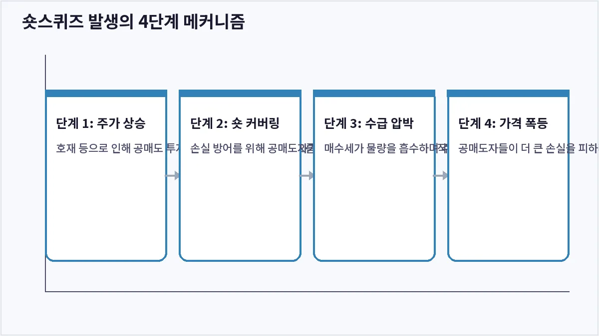 숏스퀴즈 발생의 4단계 메커니즘 (숏스퀴즈)