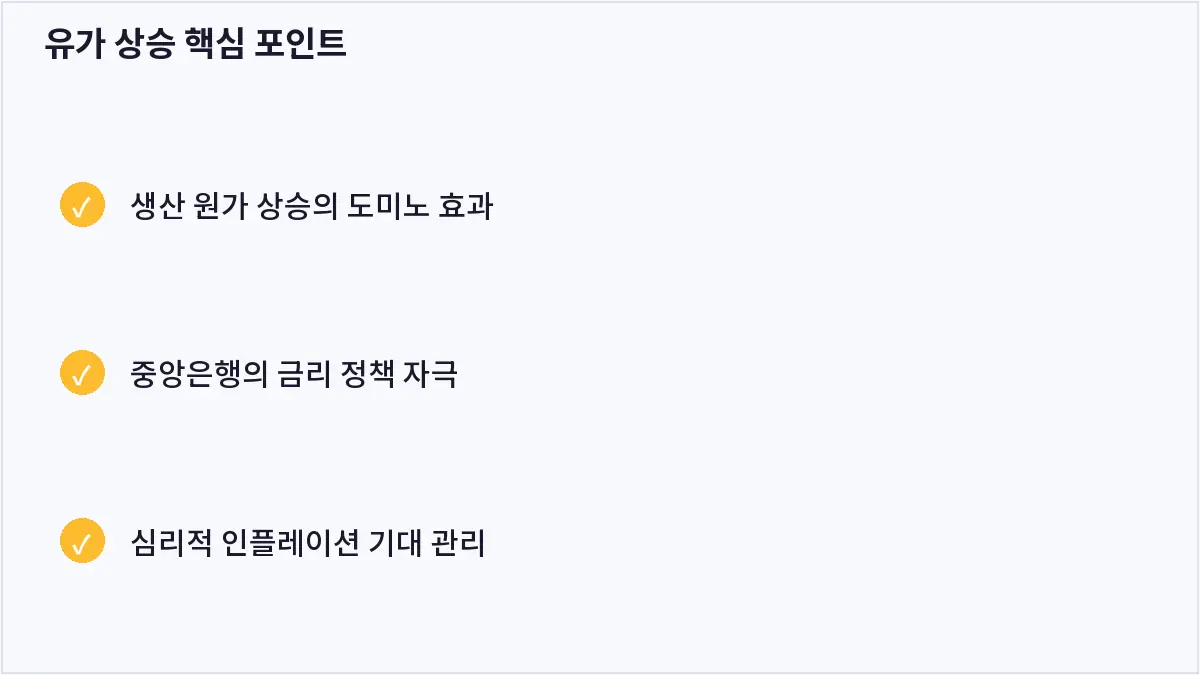 유가 상승 핵심 포인트 (유가 상승)