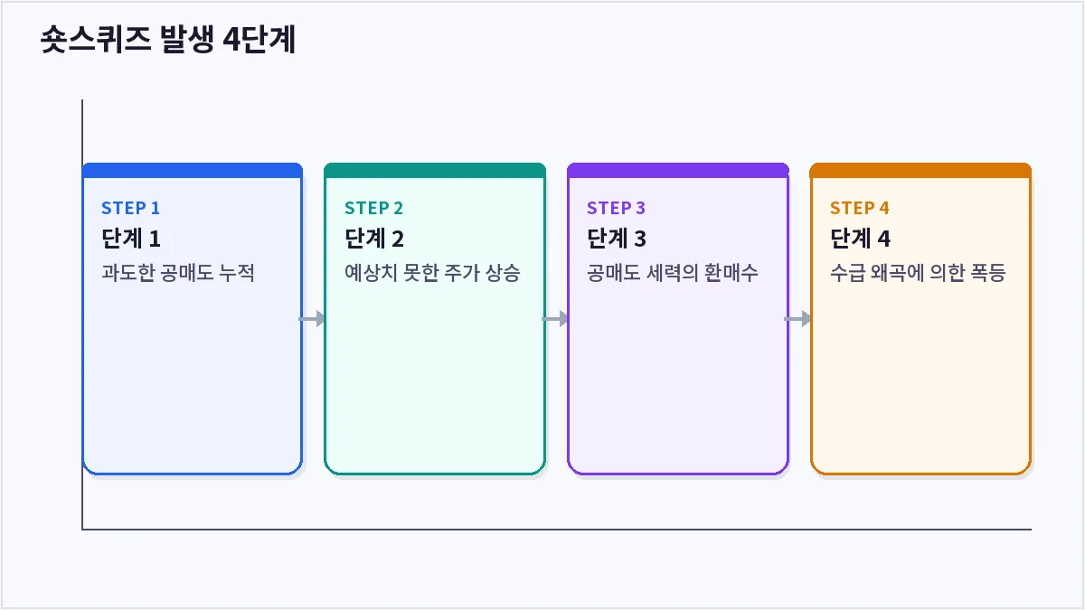 숏스퀴즈 발생 4단계 (숏스퀴즈)