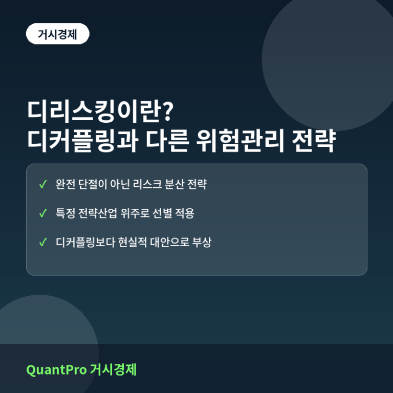 디리스킹이란? 디커플링과 다른 공급망 위험 관리 전략