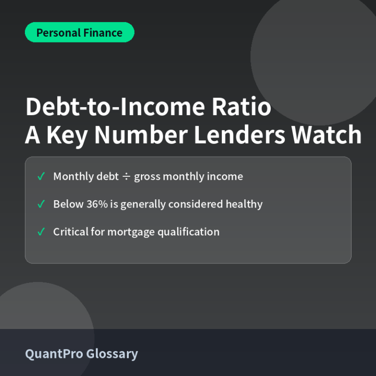 The Debt-to-Income Ratio: A Key Number Lenders Watch Closely 썸네일
