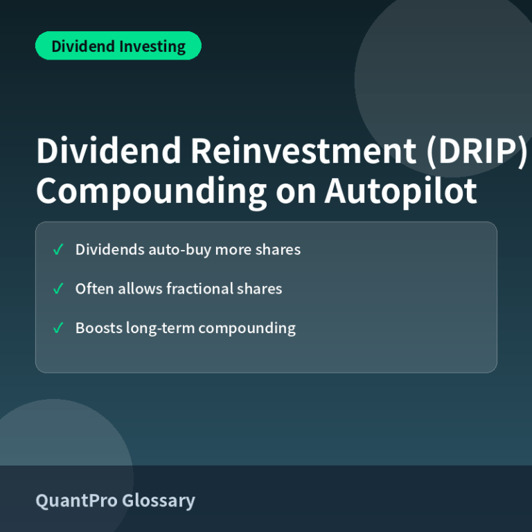 What Is a Dividend Reinvestment Plan (DRIP)? Compounding on Autopilot 썸네일