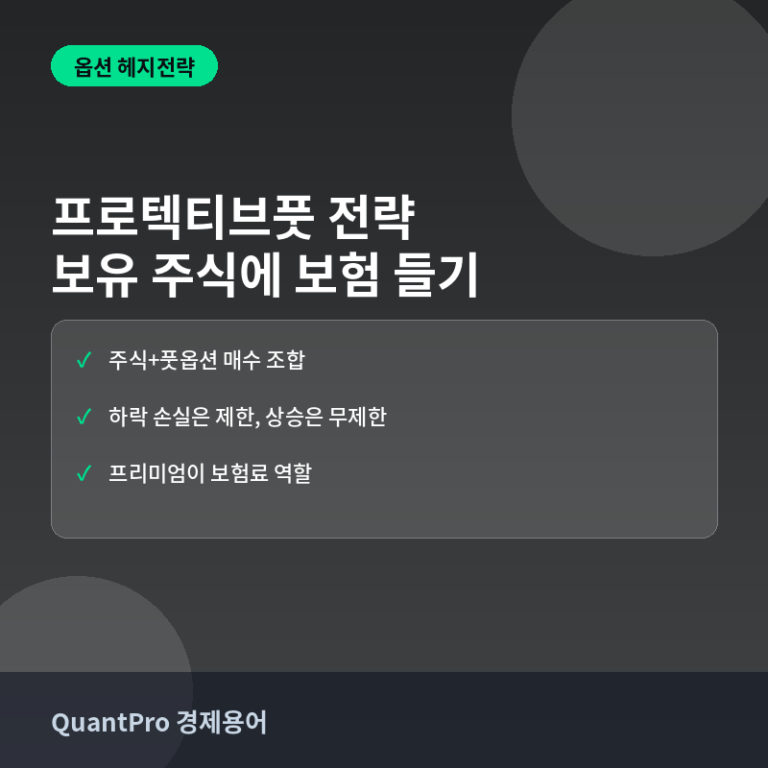 프로텍티브풋 전략이란? 보유 주식에 보험을 드는 법 썸네일