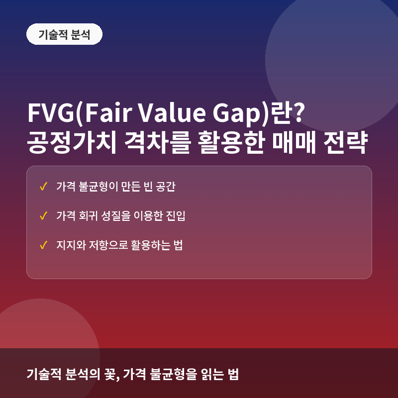FVG(Fair Value Gap)란? 공정가치 격차를 활용한 기술적 매매 전략
