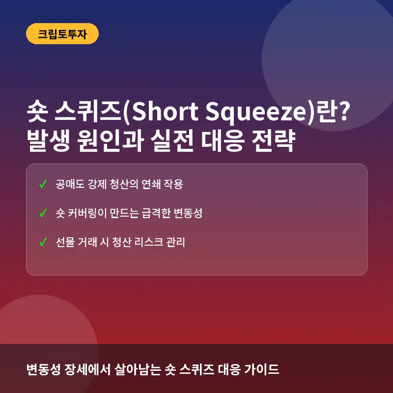 숏 스퀴즈(Short Squeeze)란? 발생 원인과 투자 대응 전략