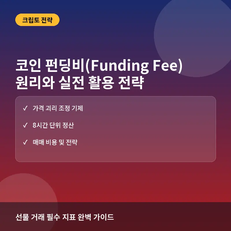 코인 펀딩비(Funding Fee)란? 뜻과 계산법, 실전 투자 활용 전략