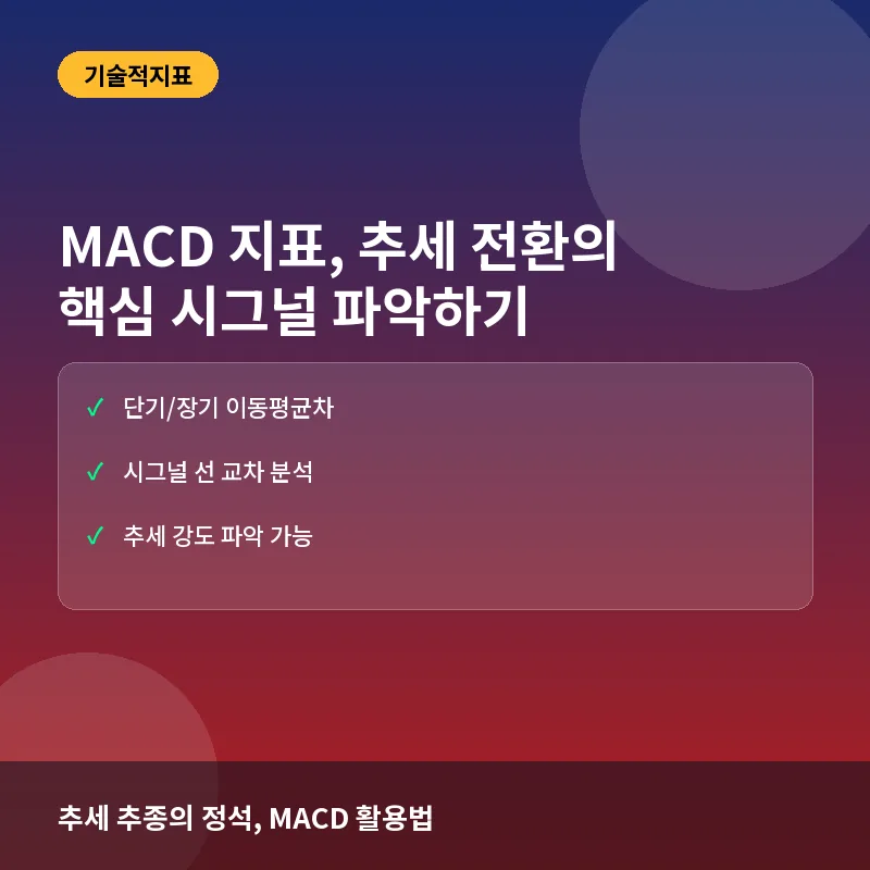MACD란? 뜻과 계산법, 추세 전환 신호 포착하는 매매 전략 완전정리