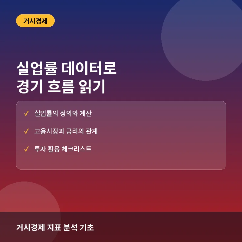 부자들의 실업률 공식: 반복되는 거시경제 패턴에서 기회 찾기