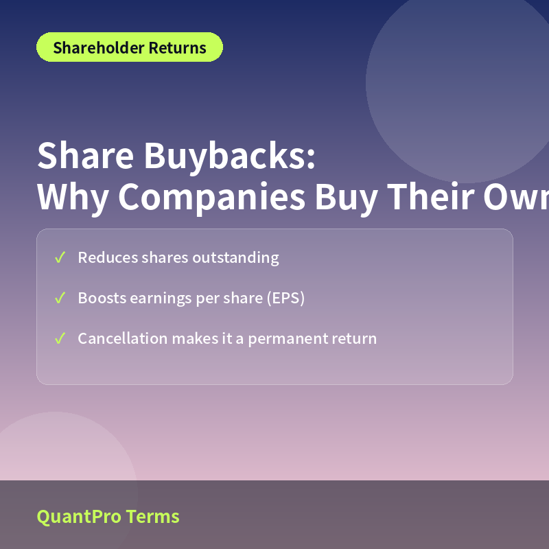 Share Buybacks: Why Companies Repurchase Their Own Stock