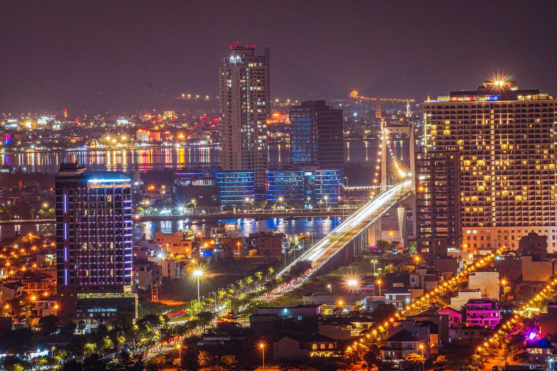 다낭 Da Nang street view near Han market