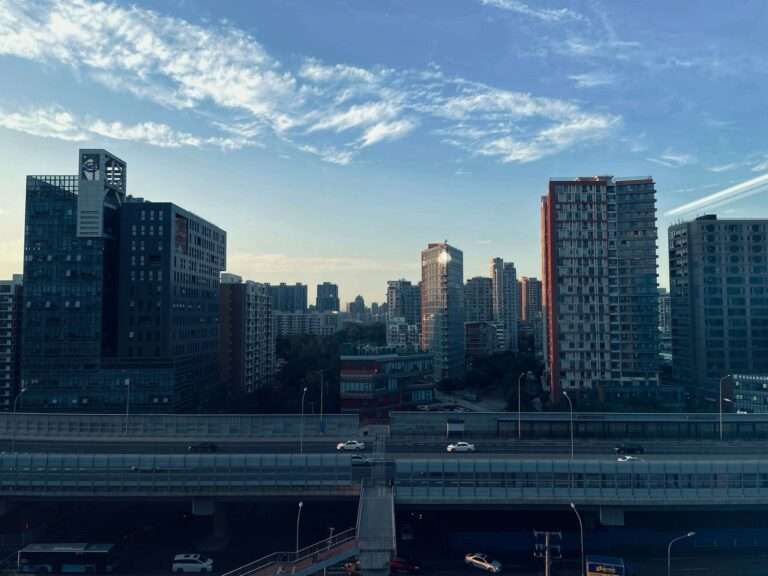 베이징 Beijing Chaoyang district skyscrapers