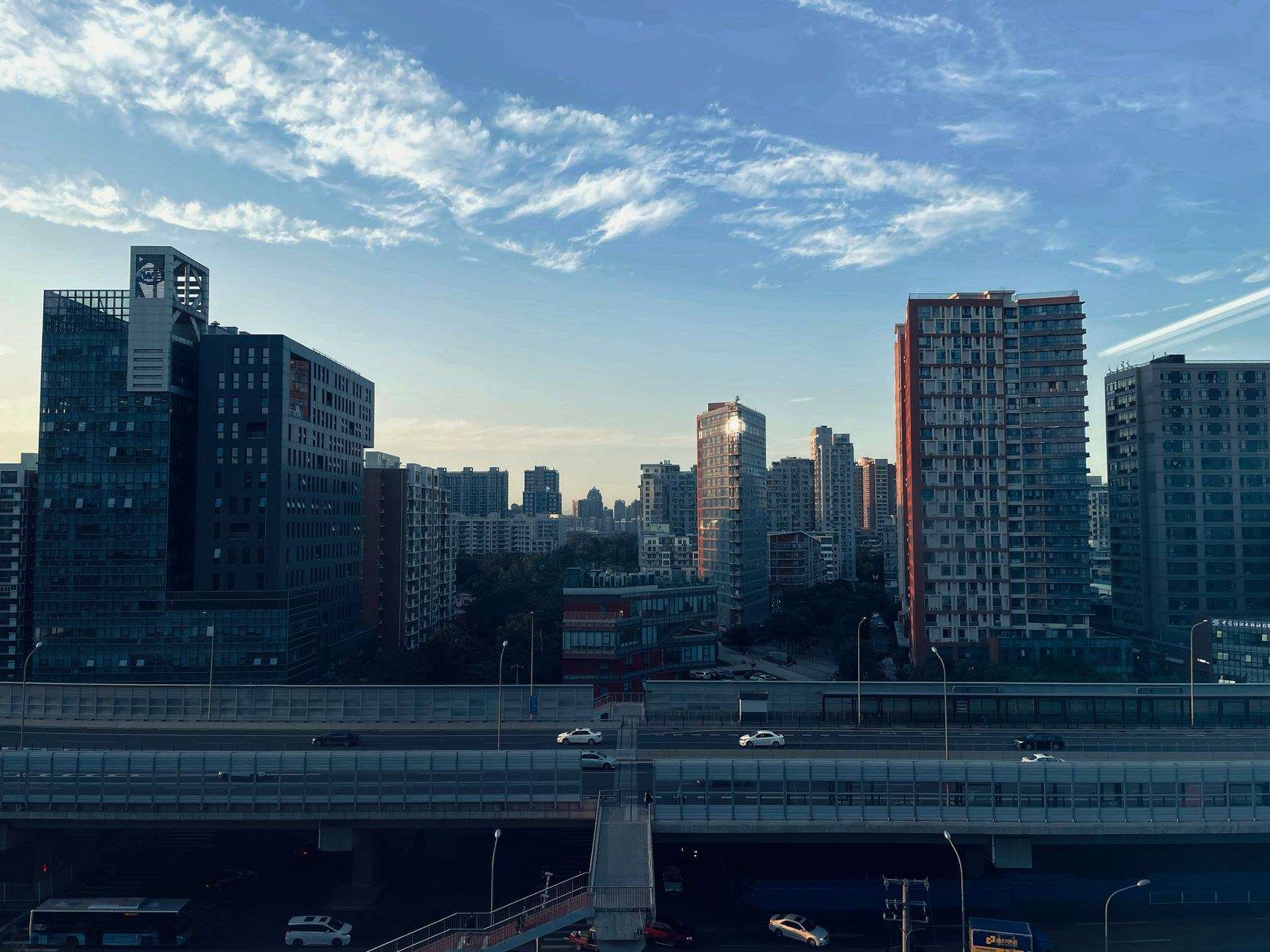 베이징 Beijing Chaoyang district skyscrapers