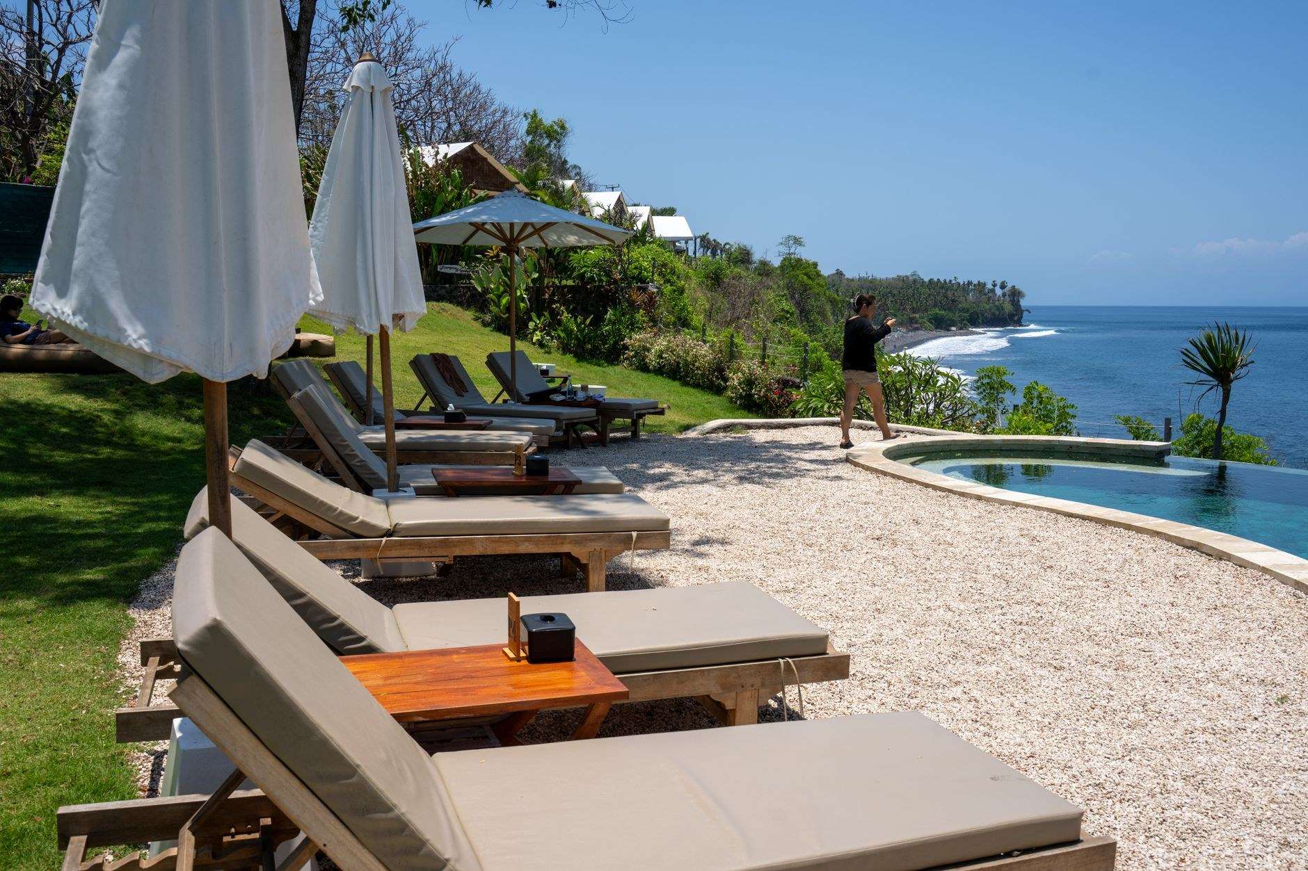 발리 Bali tropical infinity pool