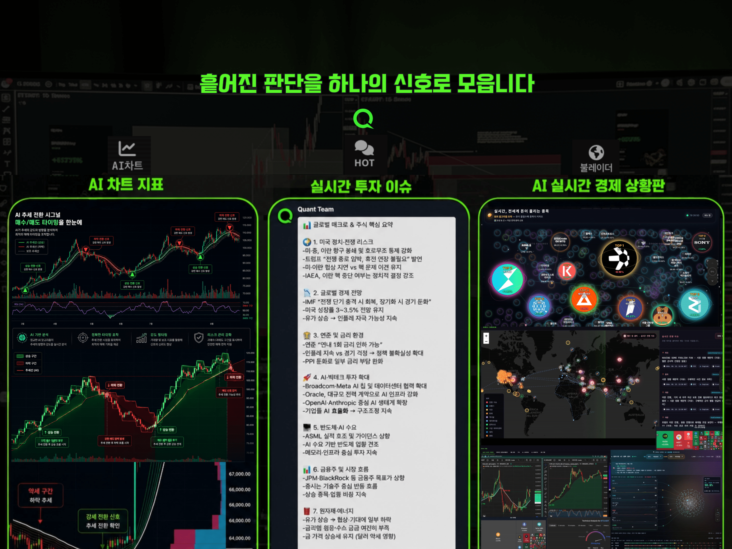 상승 파동 하락 파동 예측 모델 화면