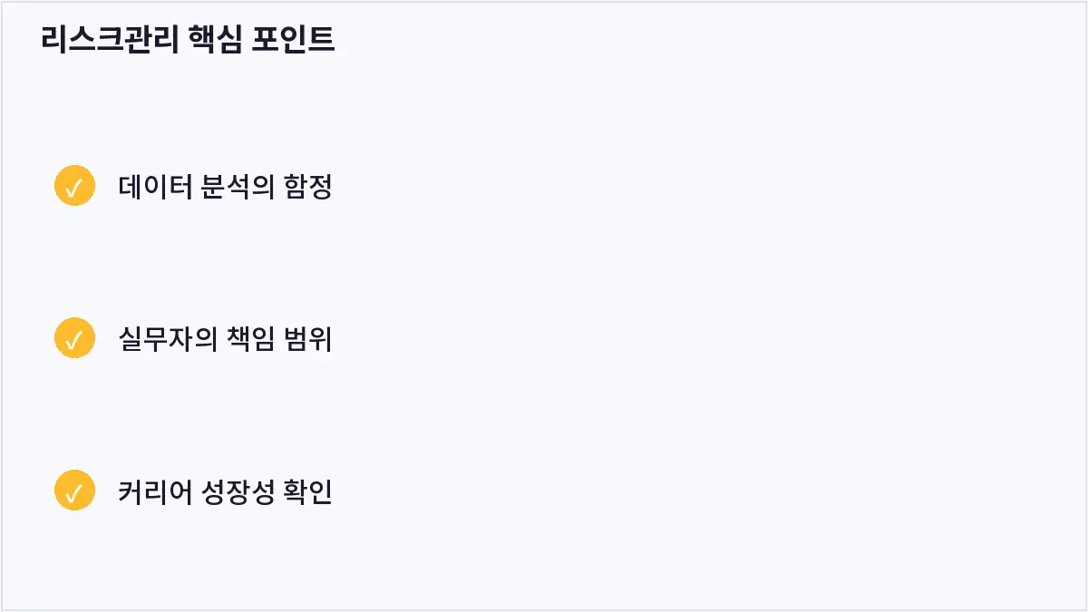 리스크관리 핵심 포인트 (리스크관리)